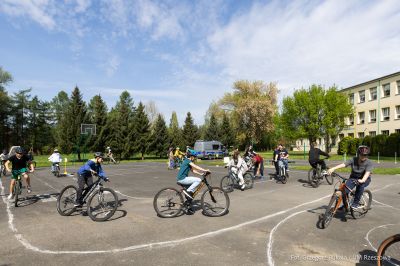 zdjęcie z konferencji prasowej dotyczącej kampanii Rowerowy Maj, fot. Grzegorz Bukała, Urząd Miasta Rzeszowa